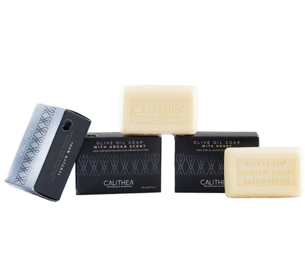 Best organic face & body soap set
