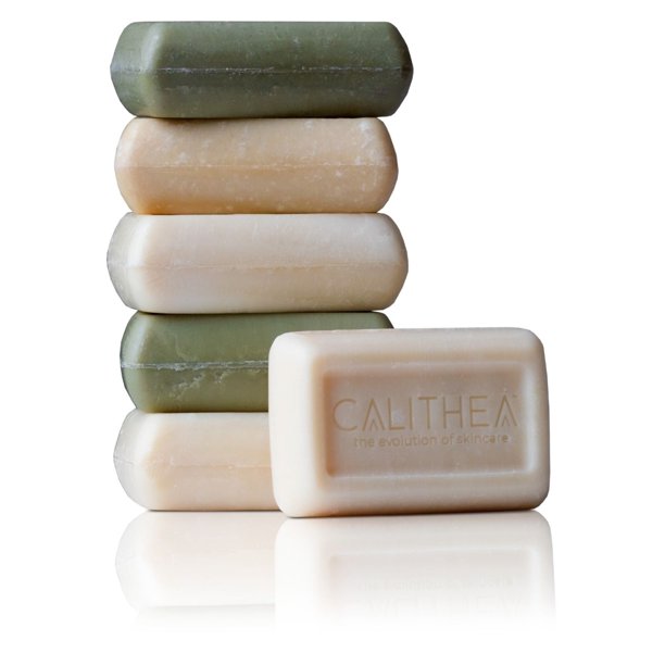 Best organic face & body soap set